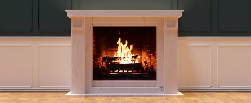 Open Flame Wood-Burning Fireplace Installation Services in Suwanee, Georgia