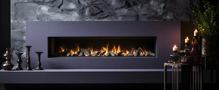 Ember Bed for Ventless Gas Fireplace in Suwanee, GA