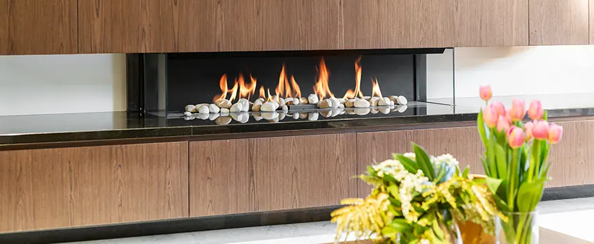 Double-height Fireplace Design Refurbishment in Suwanee, Georgia